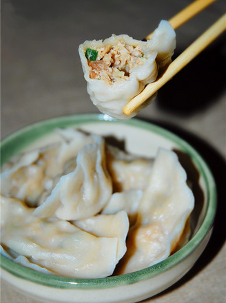 Lotus Root Pork Dumplings recipe