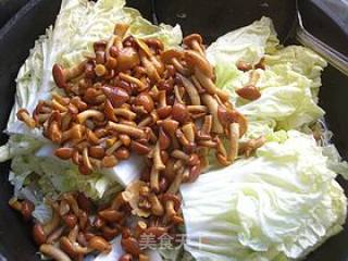 Stewed Cabbage with Nameko Mushrooms recipe