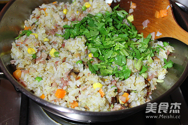 Quinoa Fried Rice with Soft-boiled Egg recipe