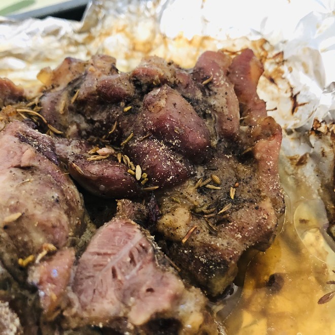 Family Version of Super Tender and Juicy Roast Leg of Lamb recipe
