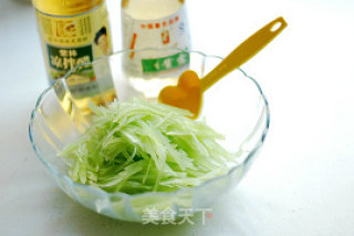 Shredded Bamboo Shoots with Green Onion Oil recipe