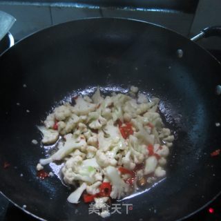 Vegetarian Stir-fried Cauliflower recipe