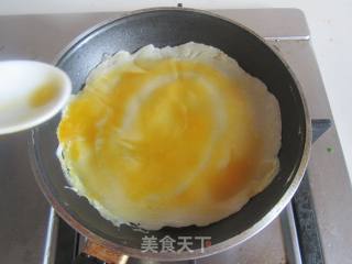 Simple Pancake with Fruits recipe