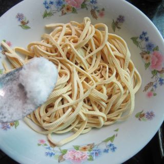 Tofu Shreds with Ginger recipe