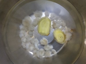 Soaking of Hashima recipe