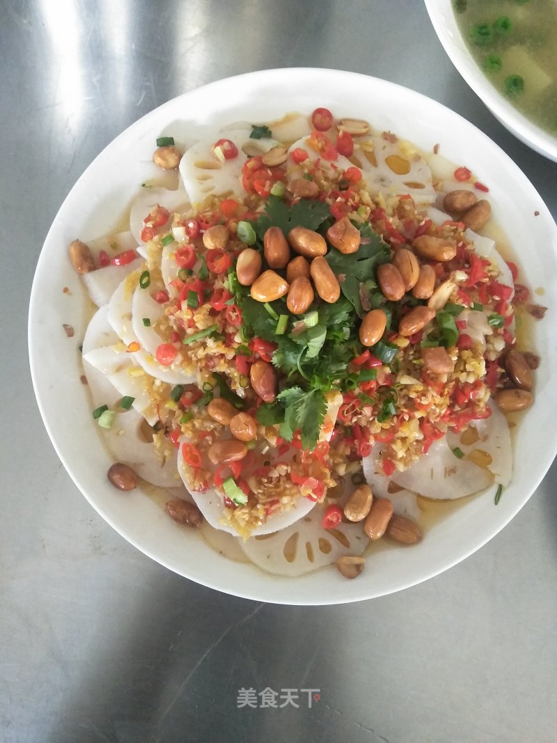Refreshing Lotus Root Slices recipe