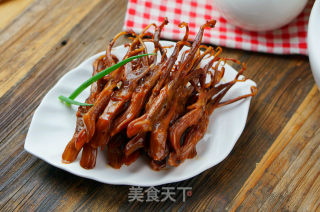 Black Soy Duck Tongue recipe