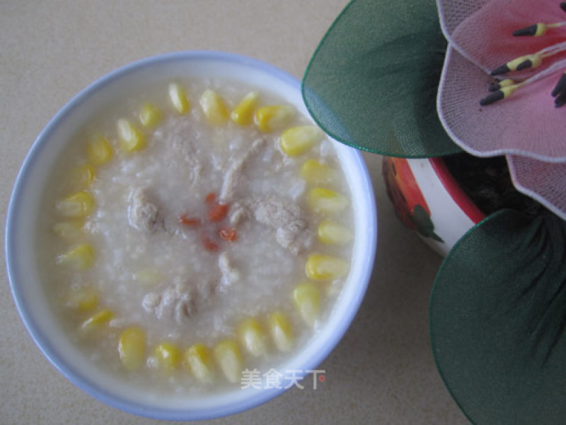 Corn Pork Congee recipe