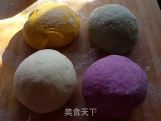 Milky Rainbow Bun recipe