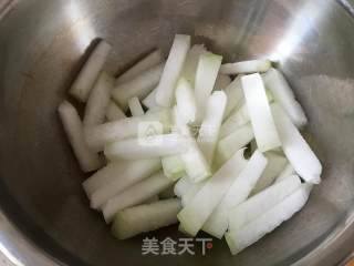 Orange Juice Lemon Winter Melon Strips recipe