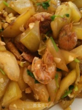 Sour Squash Shrimp recipe