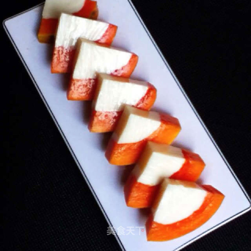 Milk Papaya Jelly recipe