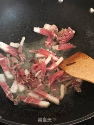 Fried Kelp with Pork recipe