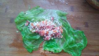 Cabbage Glutinous Rice Roll recipe