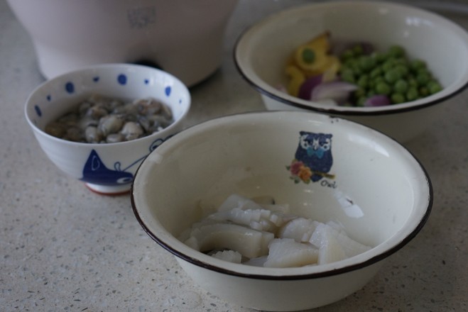 Shrimp Cuttlefish Soup recipe
