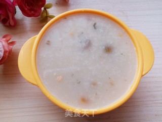 Congee with Preserved Egg and Lean Meat recipe