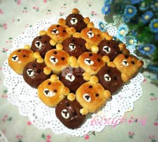 Two-color Squeeze Bear Bread recipe