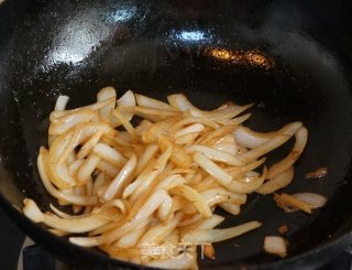 Fried Shrimp with Onion and Sesame recipe