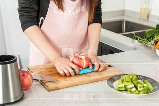 (early Summer Health Drink) Kiwi and Apple Mixed Juice recipe