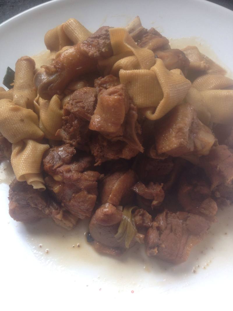 Beer Duck Stewed Tofu Skin recipe