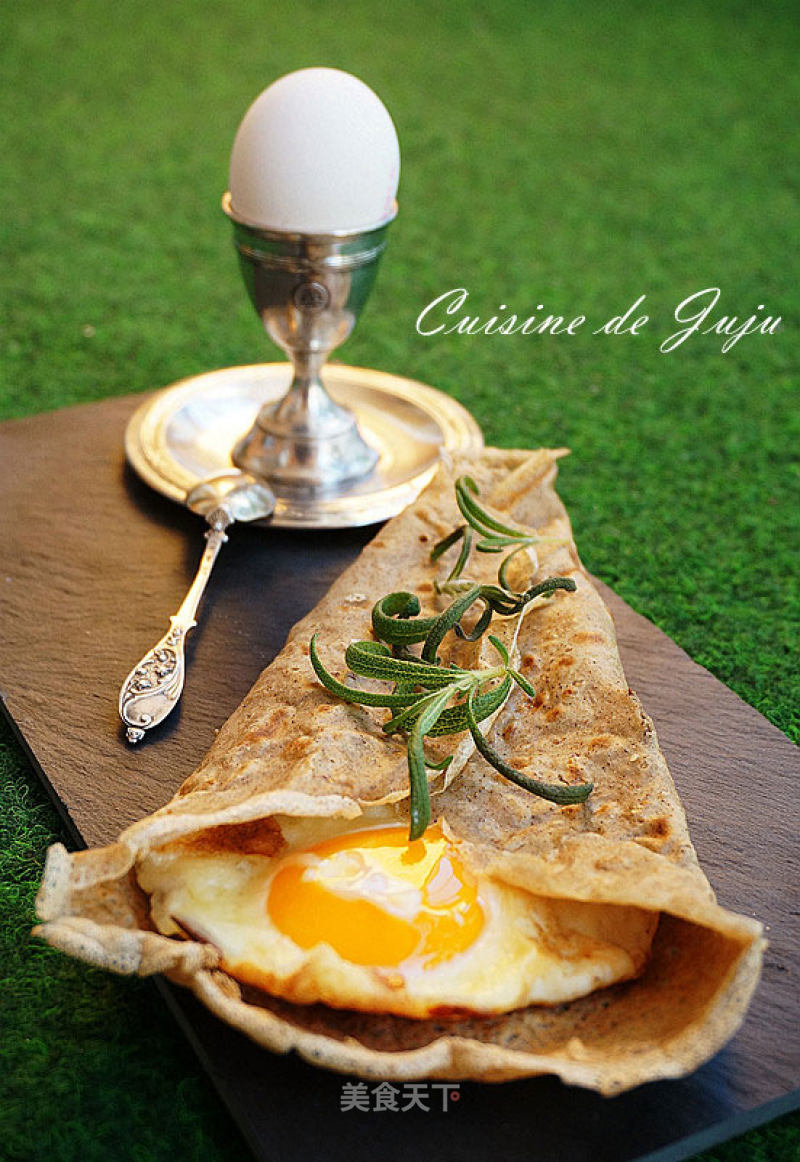 Egg Bacon Crepes recipe