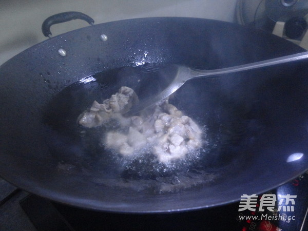 Fried Pork with Pleurotus Eryngii recipe