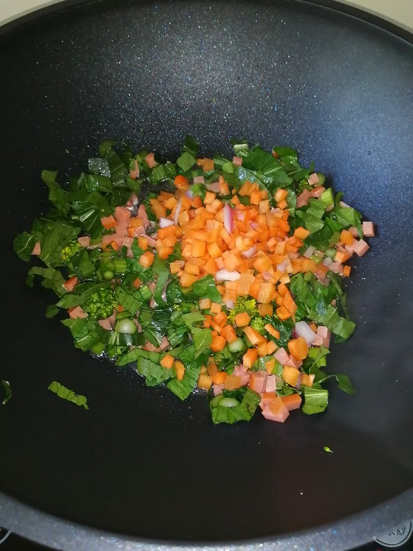 Make An Exquisite Meal~~fried Rice with Mixed Vegetables recipe