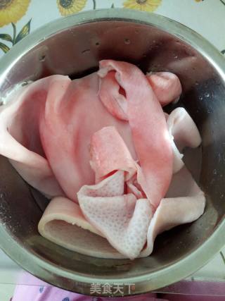 Homemade Pig Skin Jelly recipe