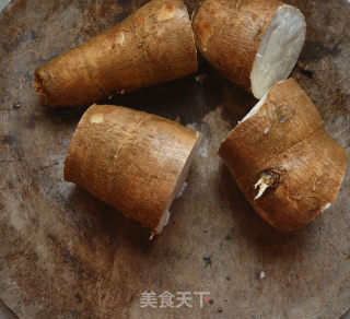 Boiled Cassava Taro recipe