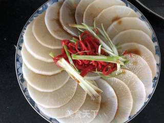 Steamed Radish recipe