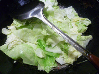 Stir-fried Clams with Cabbage recipe