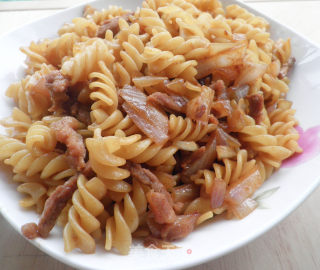 Lazy Version of Fried Pasta recipe