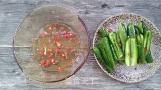 Hot and Sour Cucumber recipe