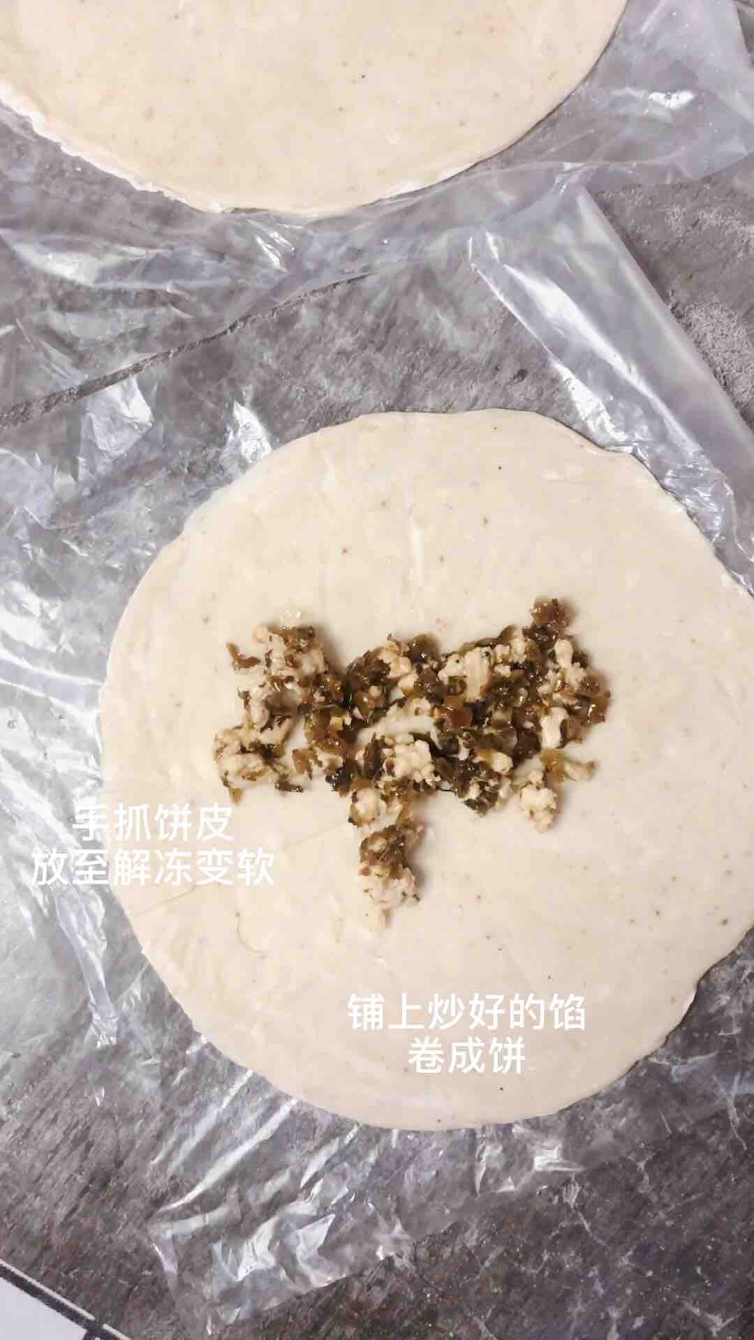 Chicken Rice Sprout Shortbread recipe