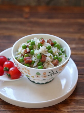 Fried Rice with Green Beans and Preserved Flavor recipe