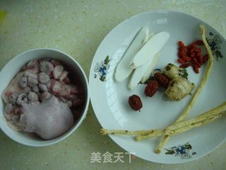 Stewed Lamb Fetus with Yam Codonopsis recipe
