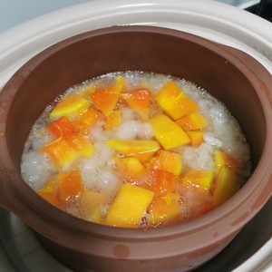 Stewed Hashima with Papaya recipe