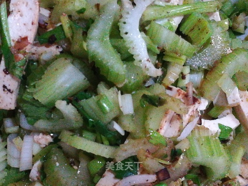 Stir-fried Tofu with Celery recipe