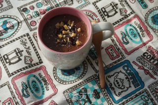 Hot Cocoa with Chia Seeds recipe