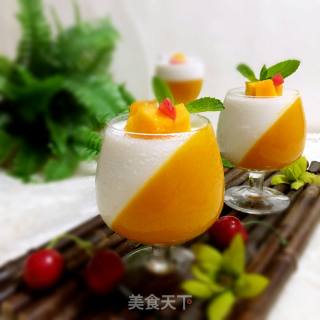 Mango Yogurt Mousse Cup recipe