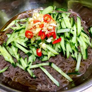 [korean] Cold Noodles Mixed with Buckwheat recipe