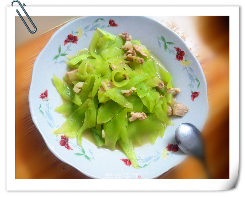 Green Fried Lettuce Slices recipe