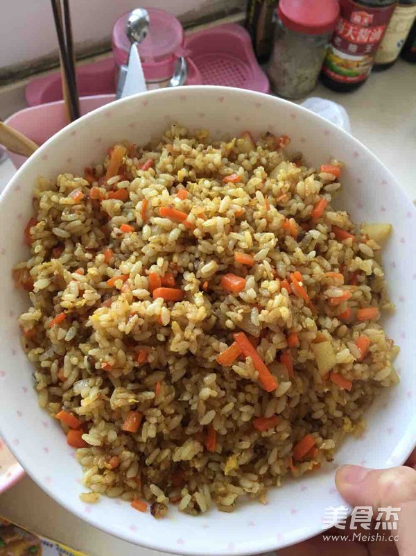 Curry Fried Rice recipe