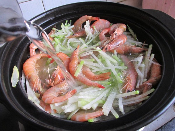Radish Shrimp Soup recipe