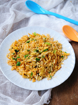 Fried Rice with Golden Vegetables recipe