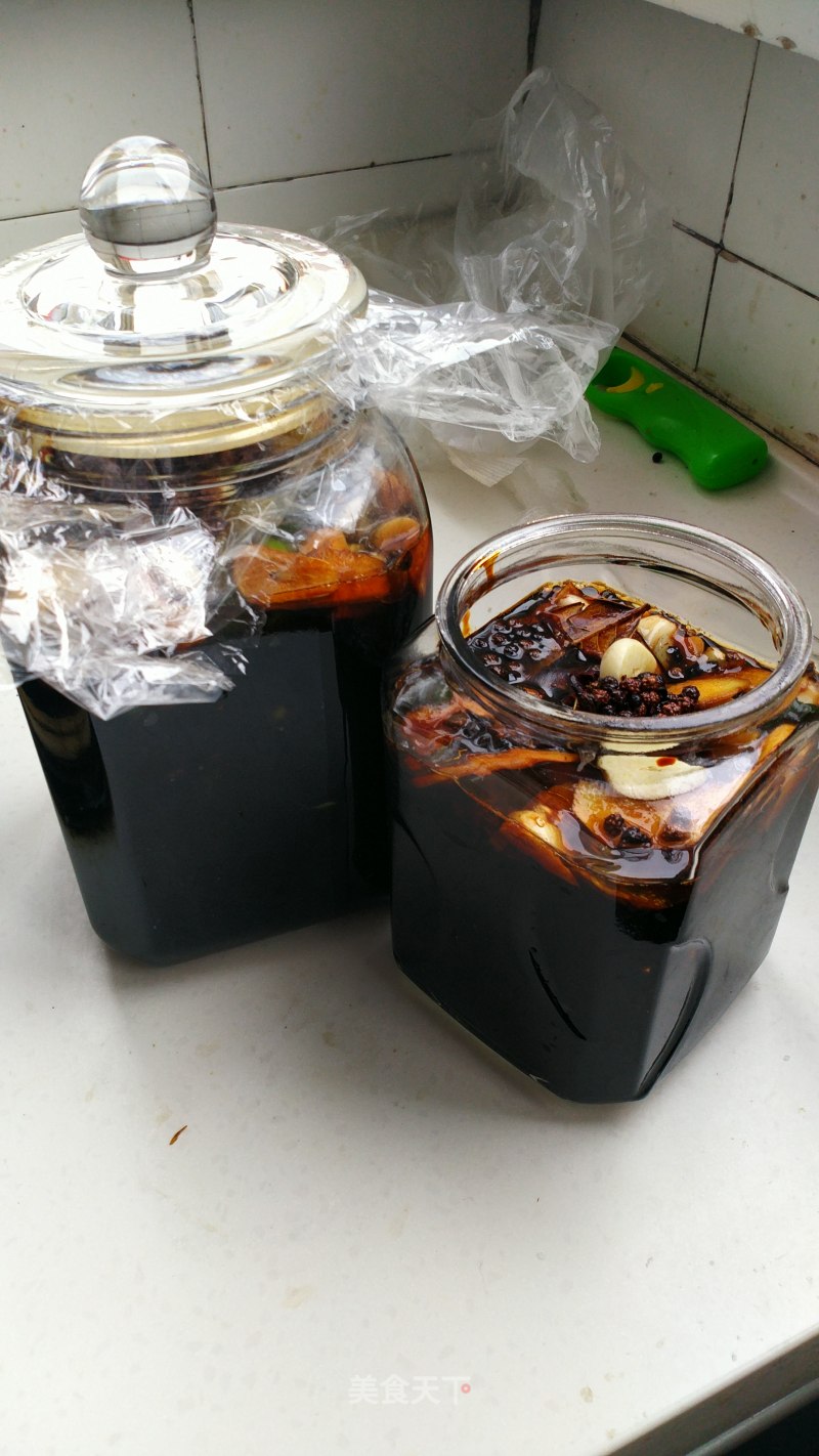 Pickled Cucumbers in Sauce. recipe