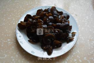 Fried Fungus with Yam recipe
