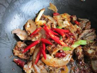 Dry Pot Beef Head Meat-xinjiang Taste recipe