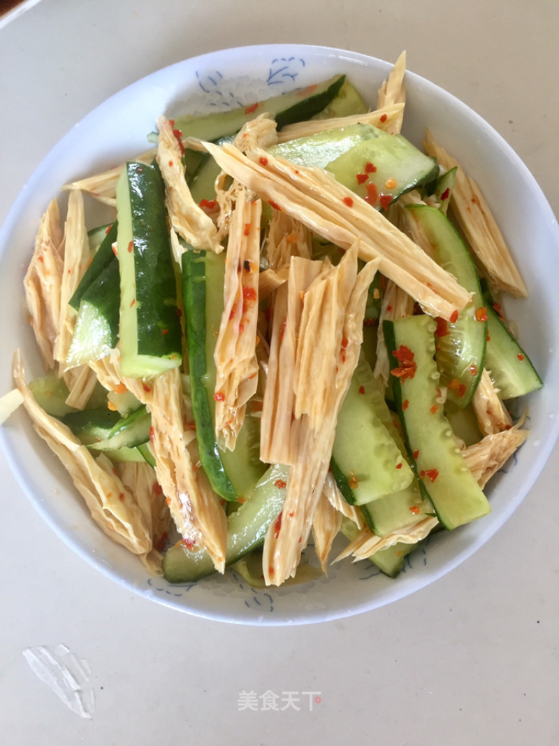Cold Cucumber Yuba recipe