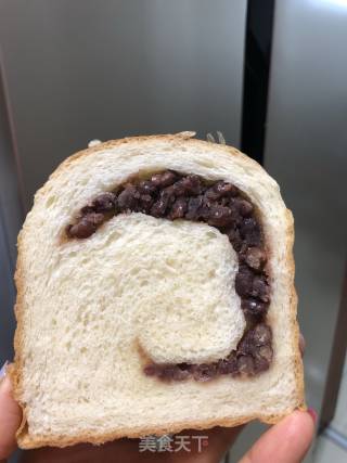 Milky Red Bean Toast recipe